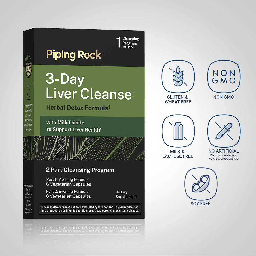 3 Day Liver Cleanse, 12 Vegetarian Capsules - Image 4