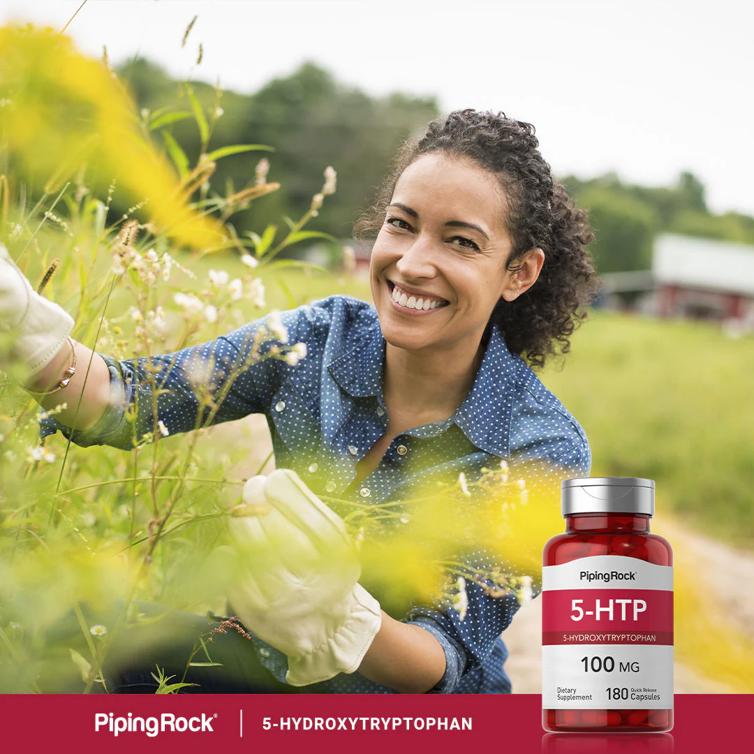 5-HTP, 100 mg, 180 Quick Release Capsules - Image 8