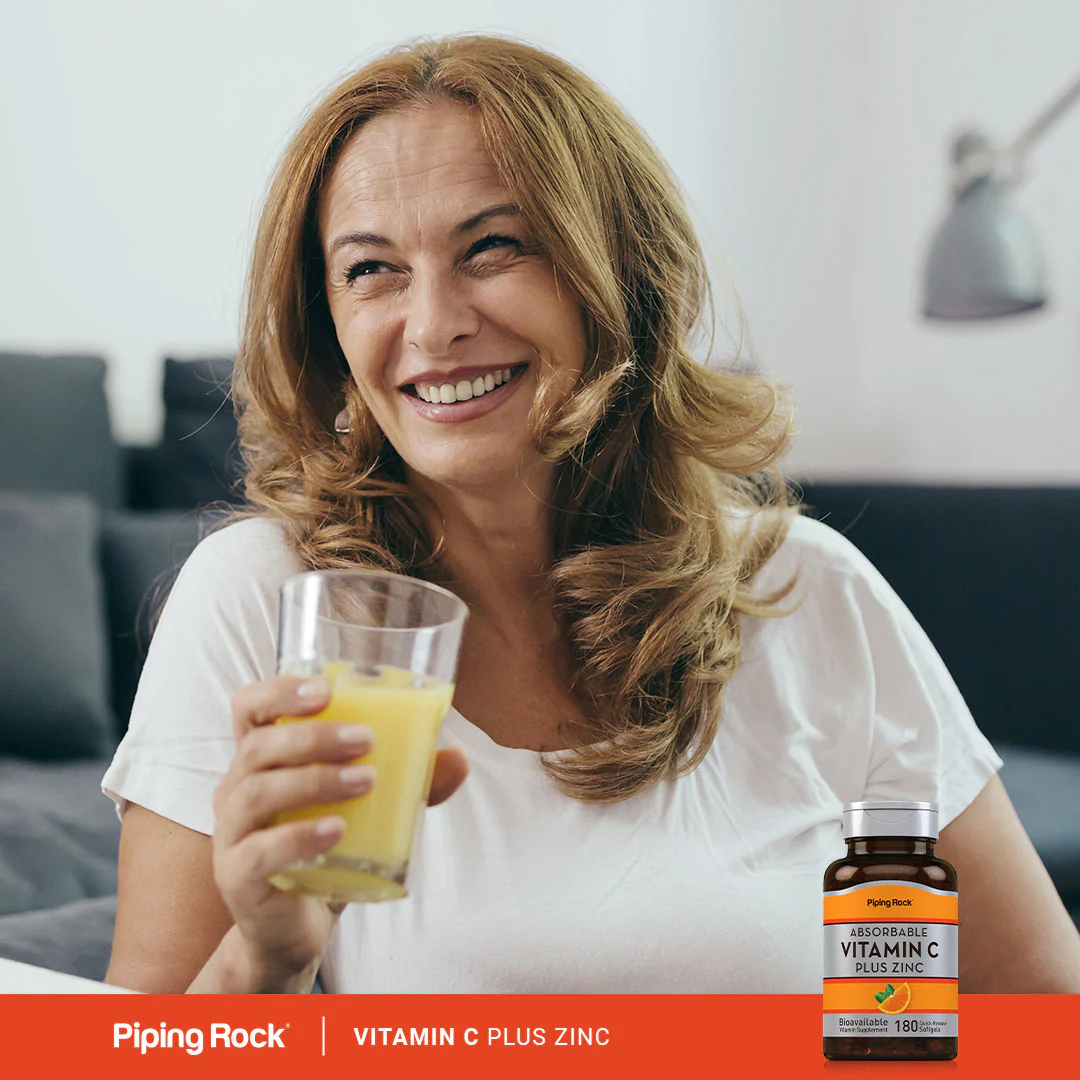 Absorbable Vitamin C Plus Zinc, 180 Quick Release Softgels - Image 6