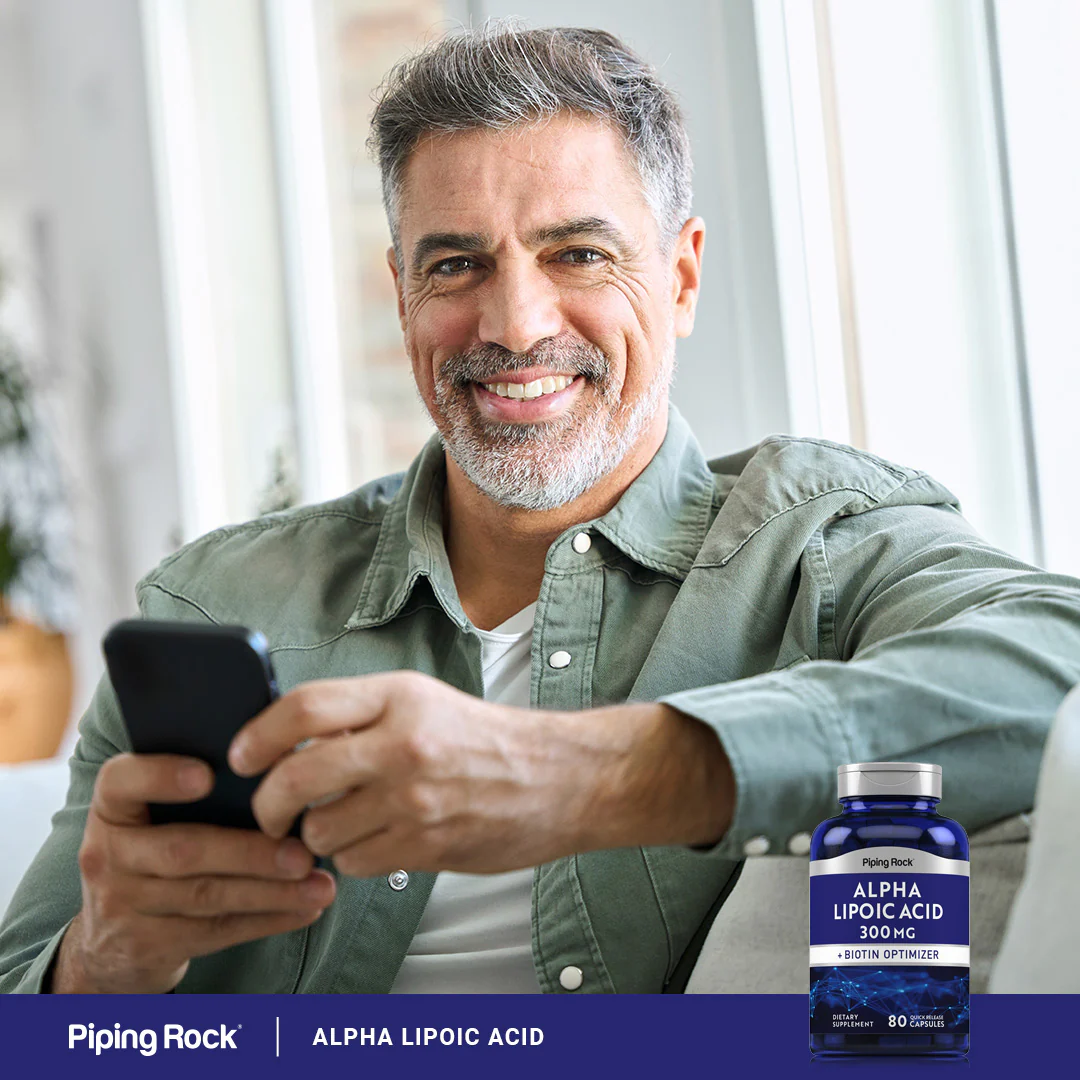 Alpha Lipoic Acid, 300 mg, 80 Quick Release Capsules - Image 8