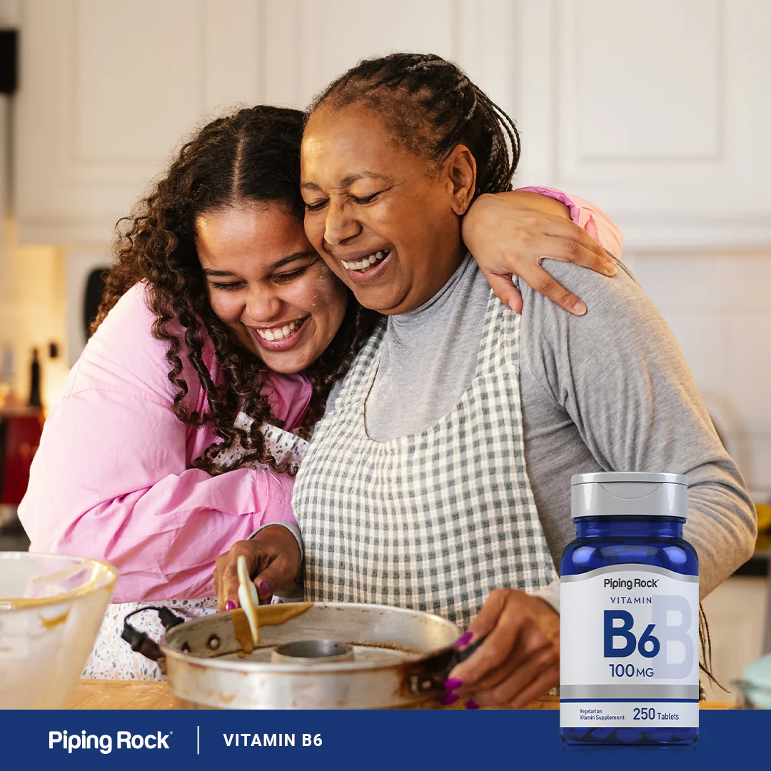 B-6 (Pyridoxine), 100 mg, 250 Tablets, 2  Bottles - Image 7