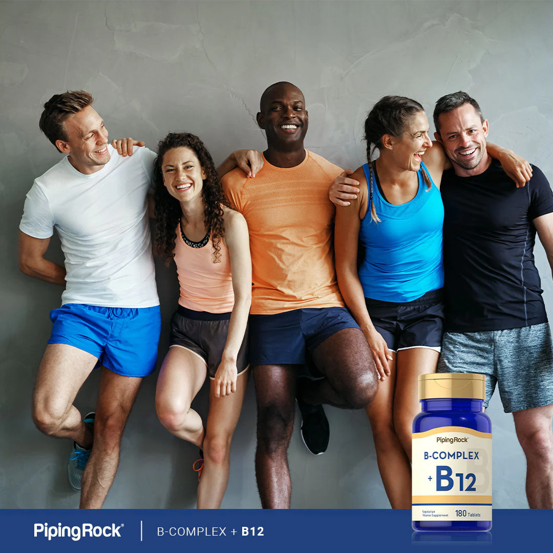 B Complex Plus Vitamin B-12, 180 Tablets - Image 7