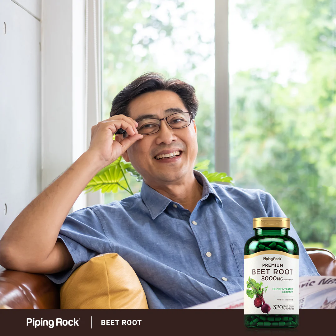 Beet Root Concentrated Extract, 8000 mg, 320 Quick Release Capsules - Image 6