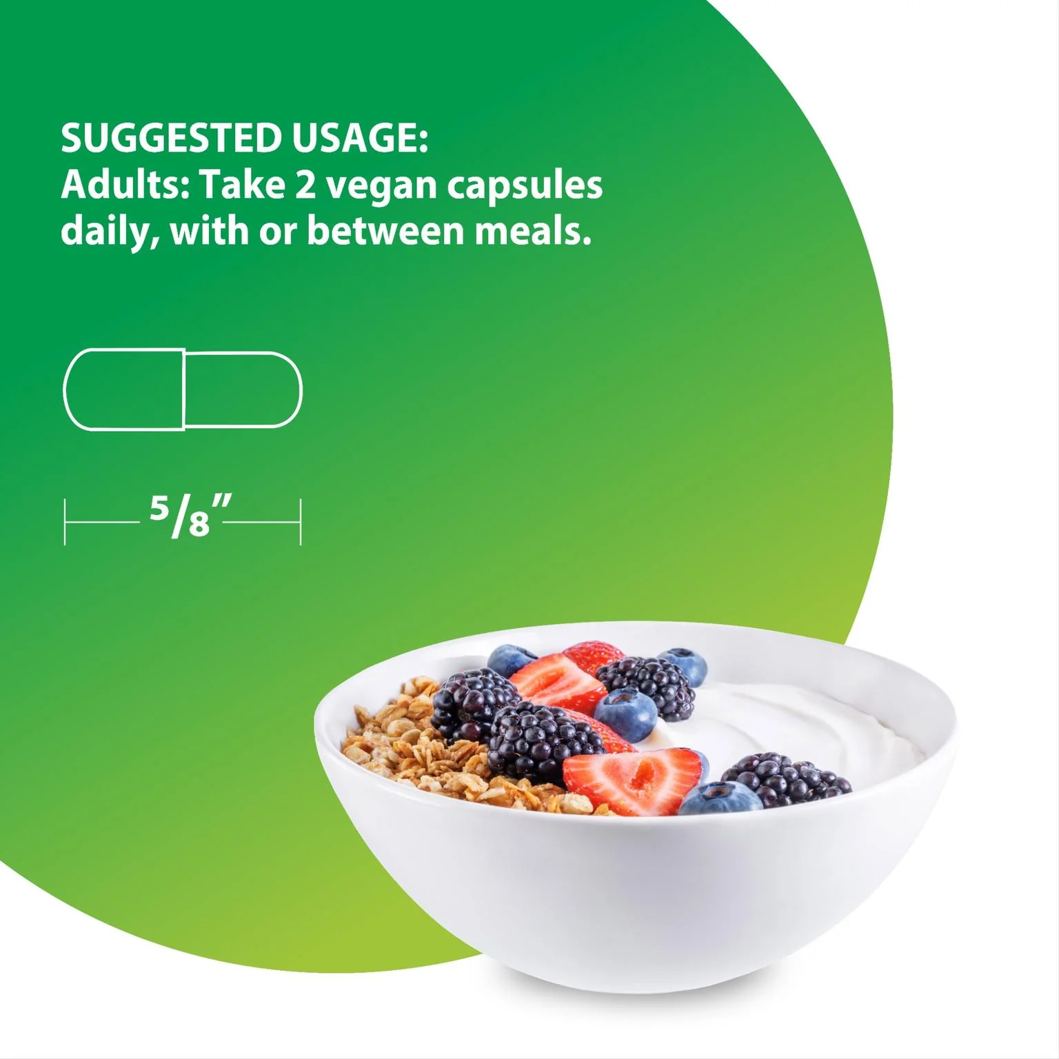 Berberine Complex 1000 mg, 60 Vegan Capsules - Image 5