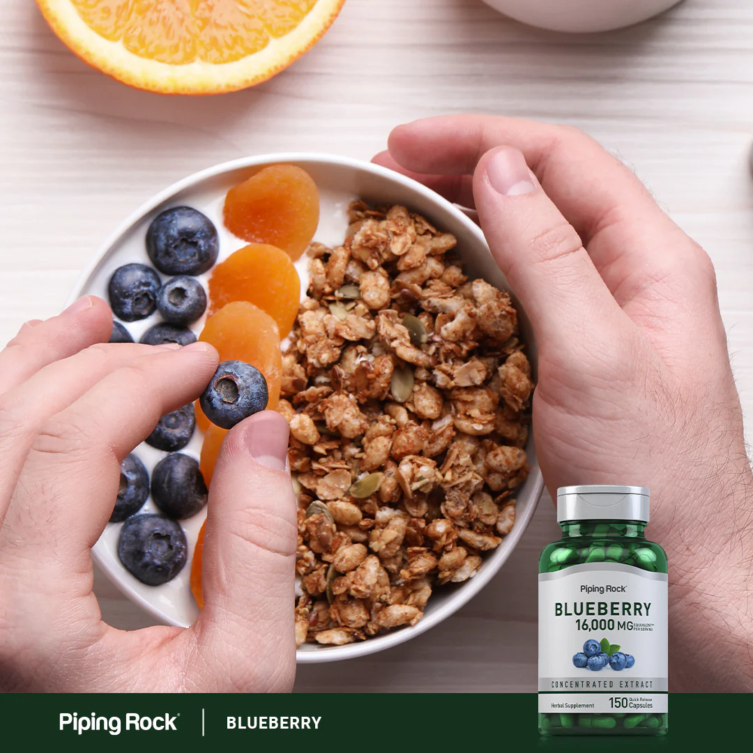 Blueberry, 16,000 mg (per serving), 150 Quick Release Capsules - Image 7