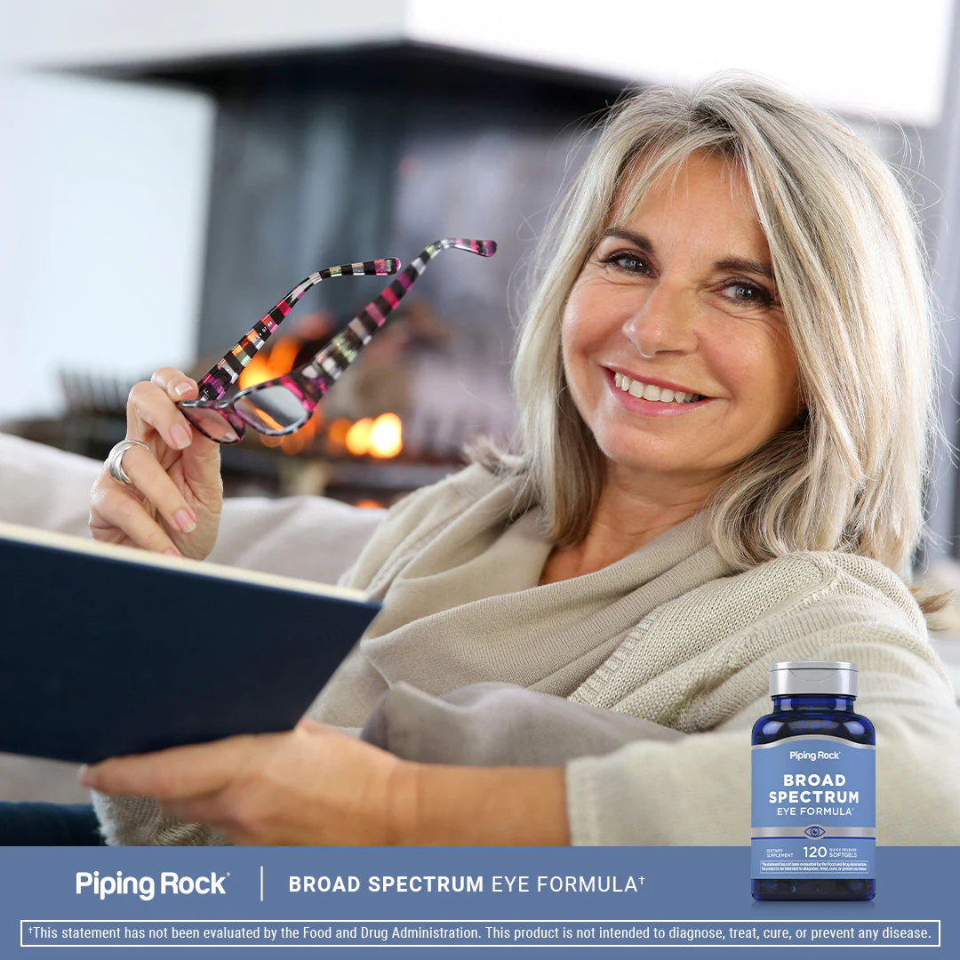 Broad Spectrum Eye Formula, 120 Quick Release Softgels - Image 6