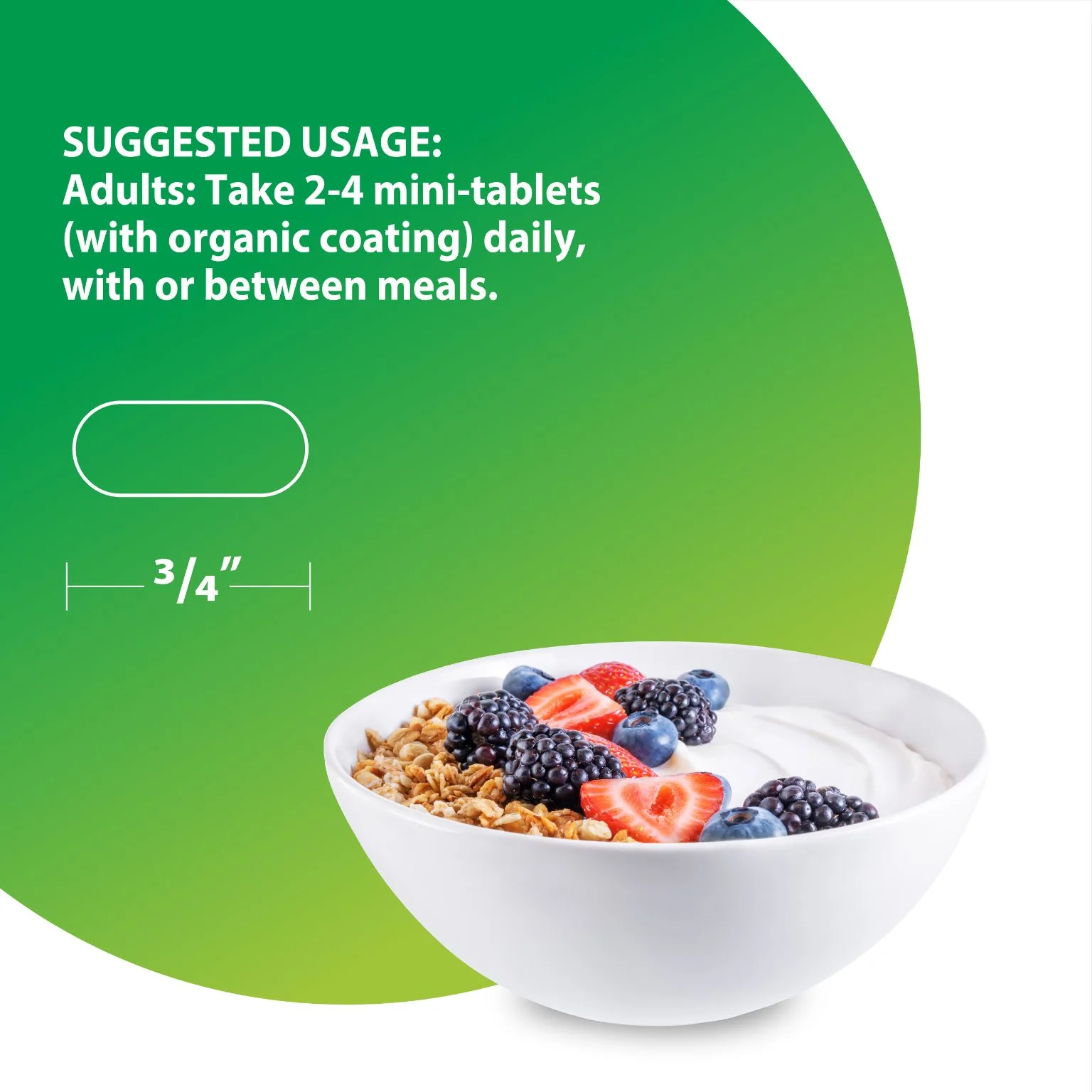 Calcium Citrate Mini-Tablets + Real Food Nutrients, 120 Vegan Mini-Tablets - Image 6