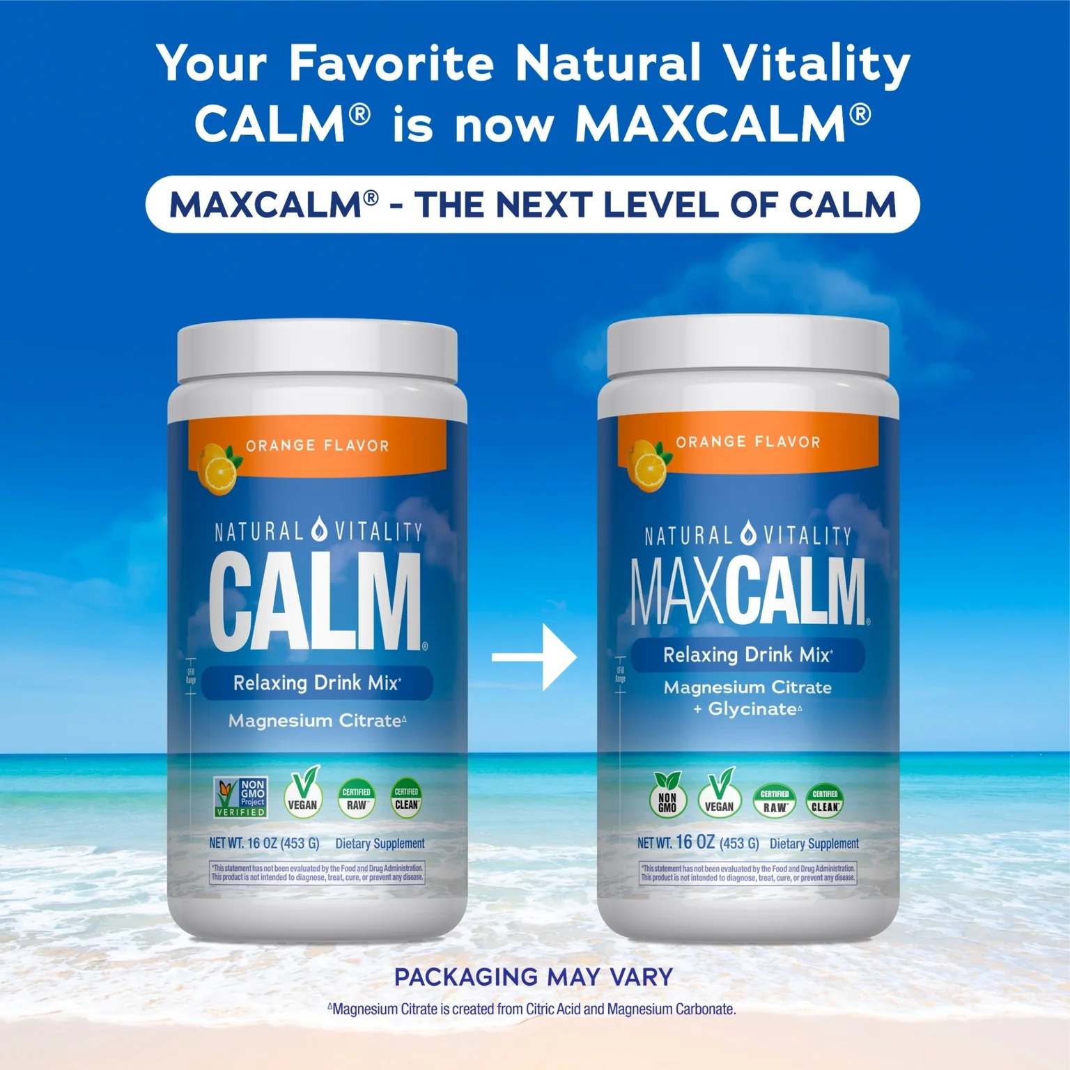 CALM Powder Orange, 16 oz (453 g) - Image 4