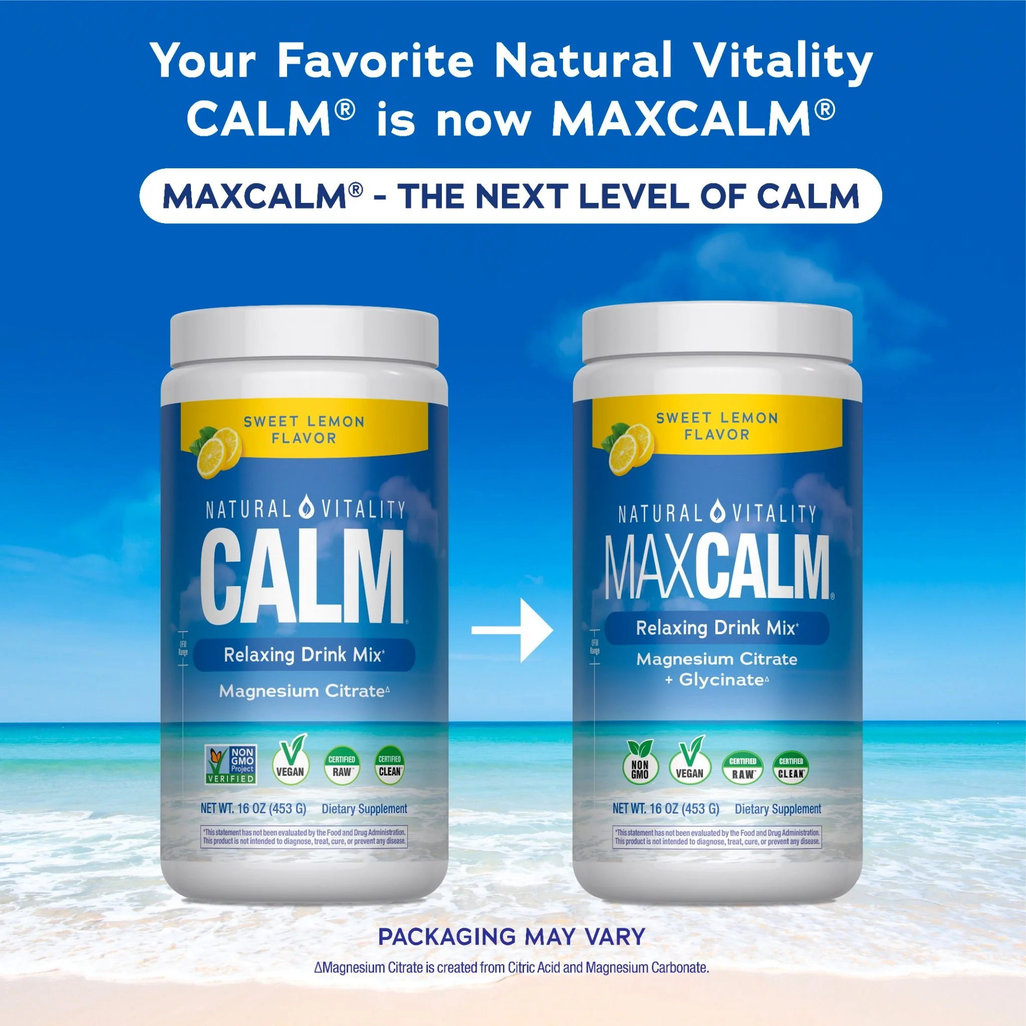 CALM Powder Sweet Lemon, 16 oz (453 g) - Image 4