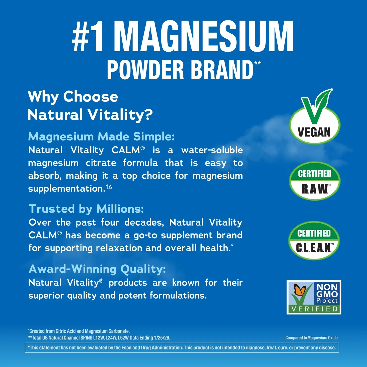CALM Powder Watermelon, 16 oz (453 g) - Image 7