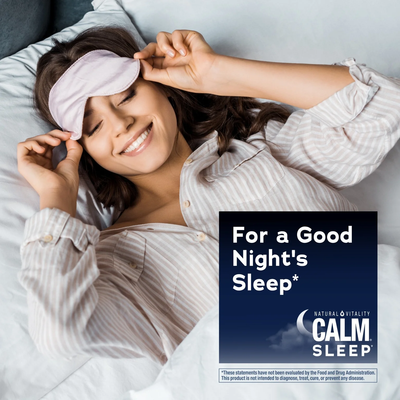 CALM Sleep with Melatonin, 120 Vegan Capsules - Image 7