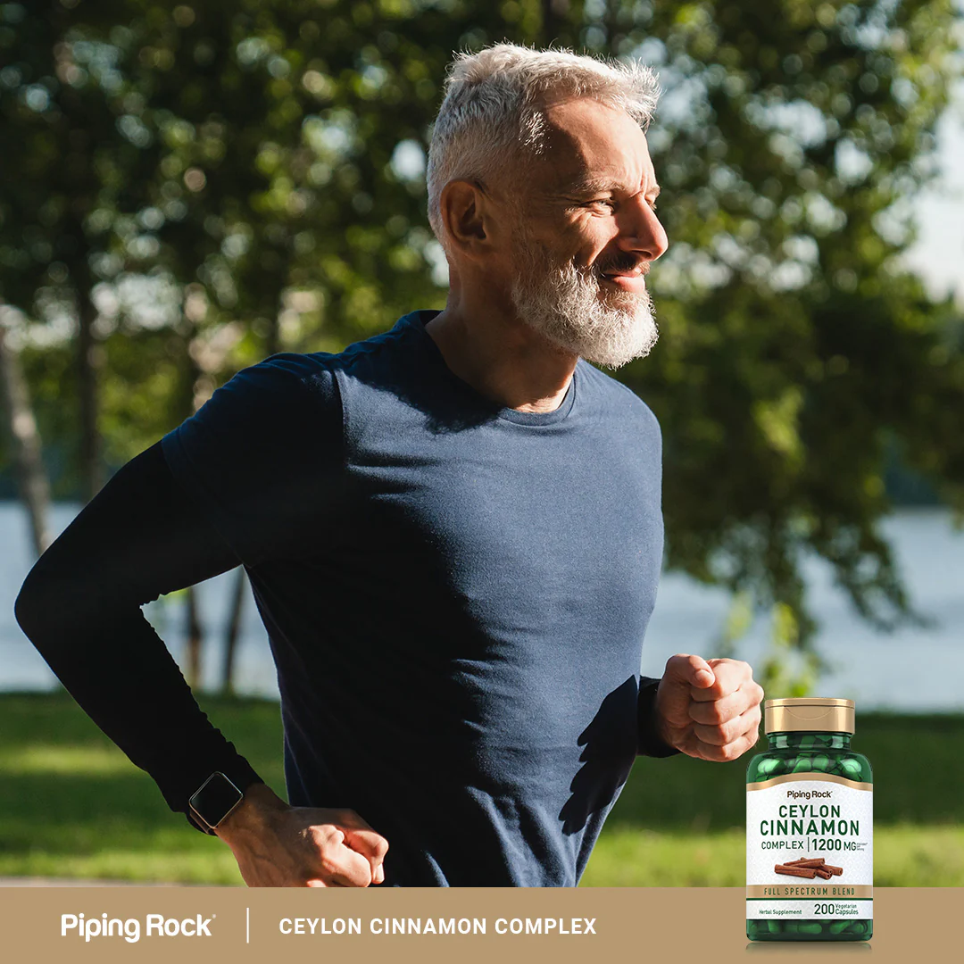 Ceylon Cinnamon Complex, 1200 mg (per serving), 200 Vegetarian Capsules, 2  Bottles - Image 7