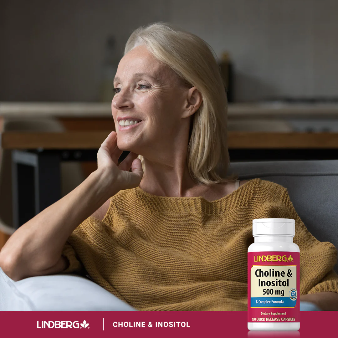 Choline & Inositol 500 mg, 100 Quick Release Capsules - Image 7