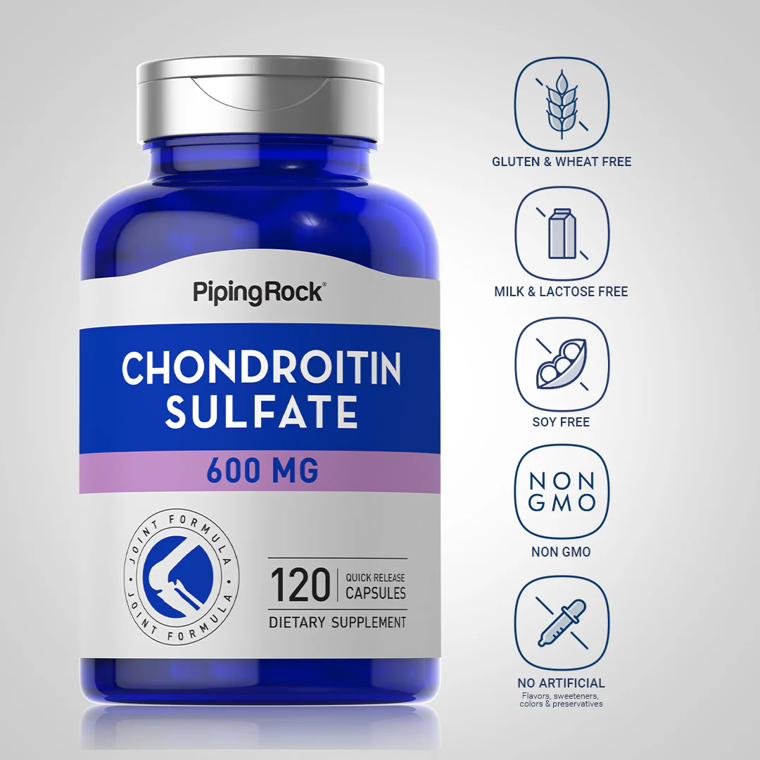 Chondroitin Sulfate, 600 mg, 120 Quick Release Capsules - Image 5