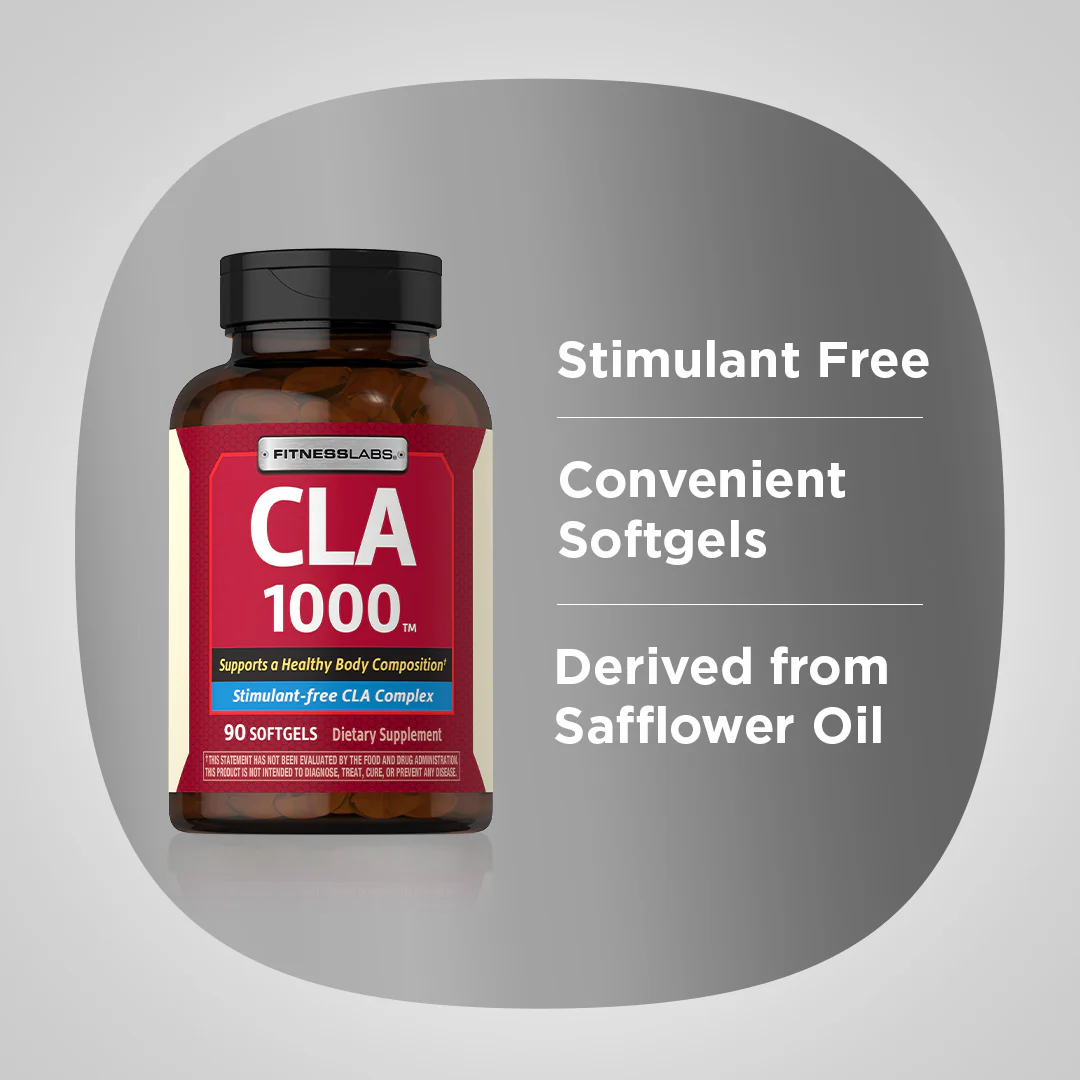 CLA 1000, 1000 mg, 90 Softgels - Image 4