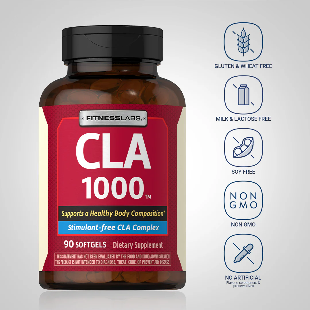 CLA 1000, 1000 mg, 90 Softgels - Image 5