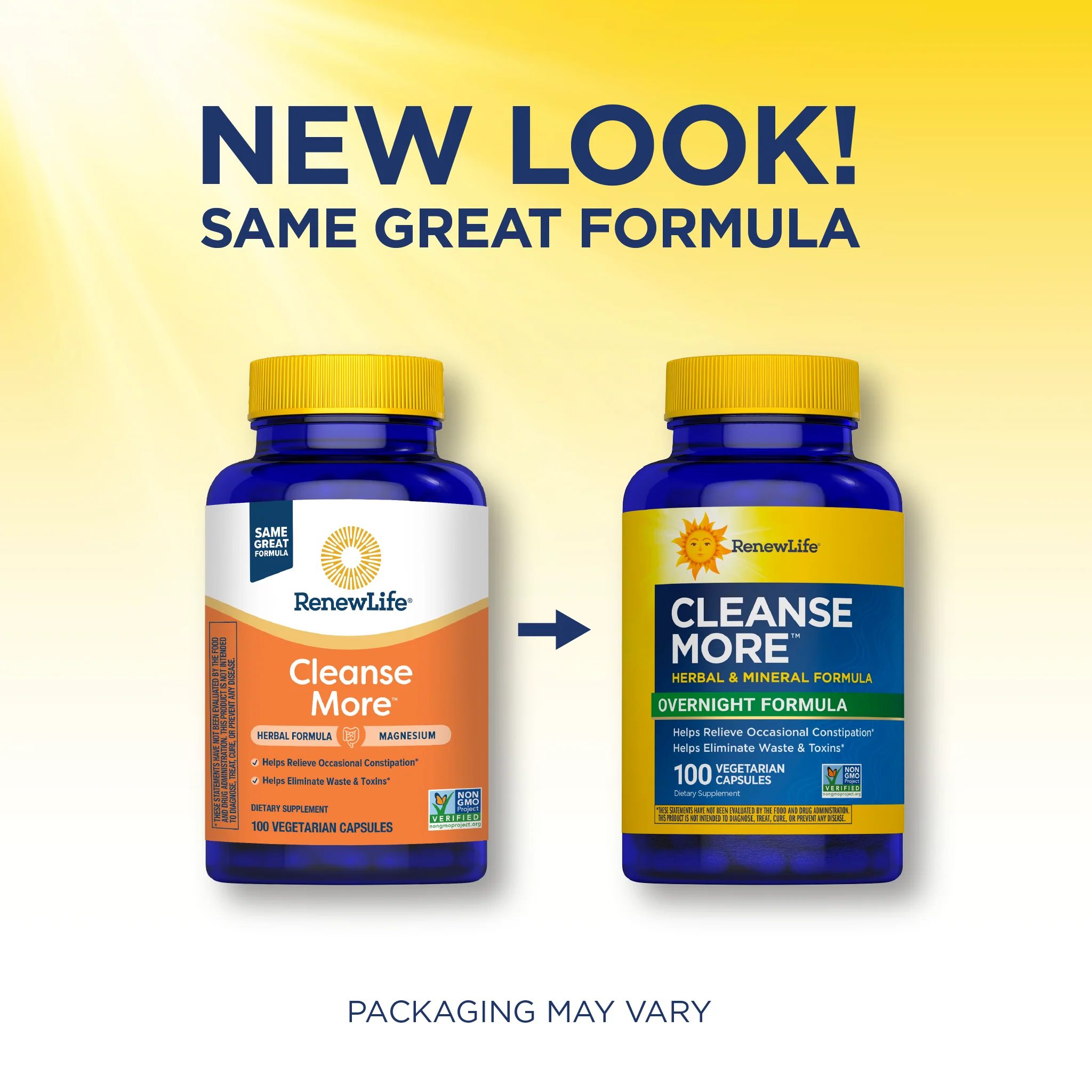 Cleanse More Overnight Formula, 100 Vegetarian Capsules - Image 4