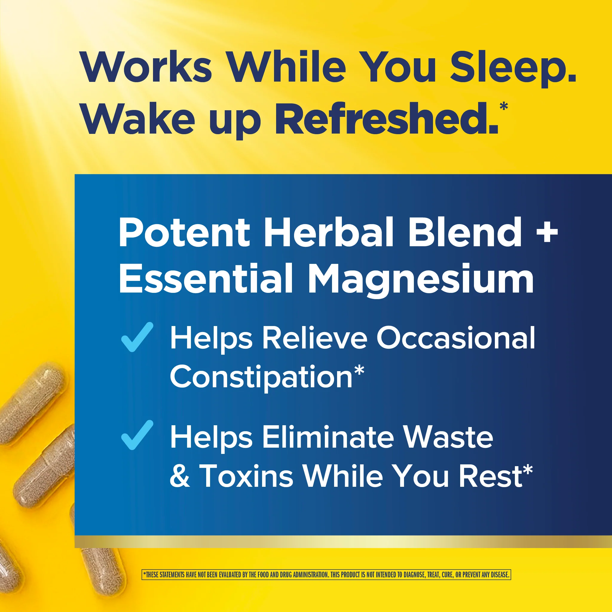 Cleanse More Overnight Formula, 100 Vegetarian Capsules - Image 5