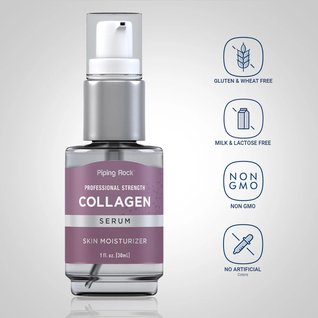 Collagen Serum, 1 fl oz (30 mL) Pump Bottle - Image 4