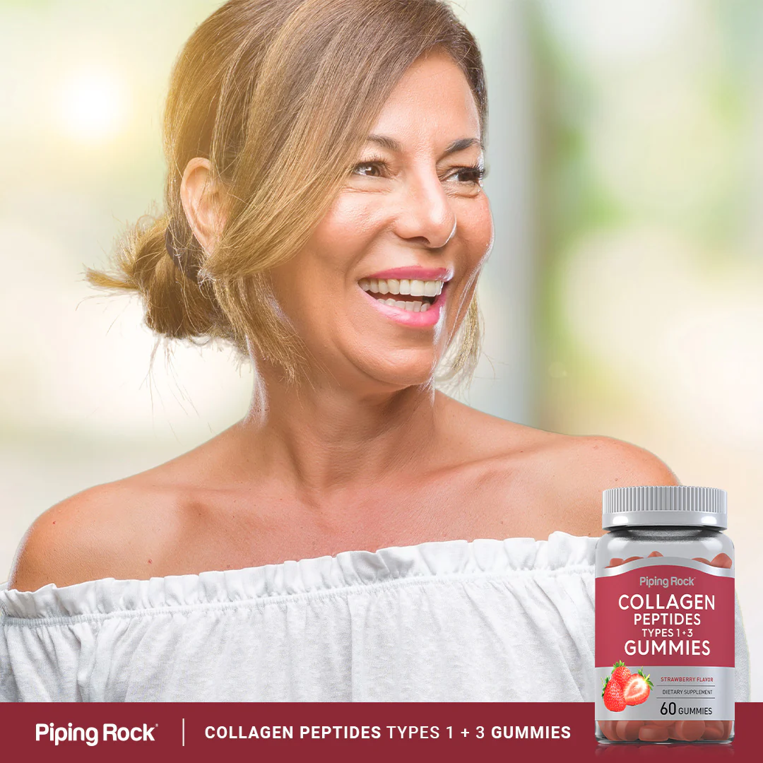 Collagen Type 1 & 3 (Strawberry), 60 Gummies - Image 6