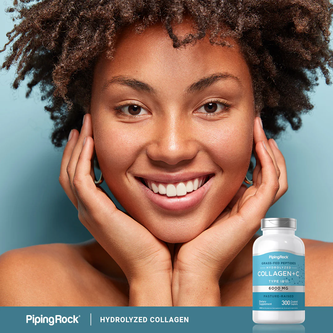 Collagen Type I & III, 6000 mg (per serving), 300 Coated Caplets - Image 7