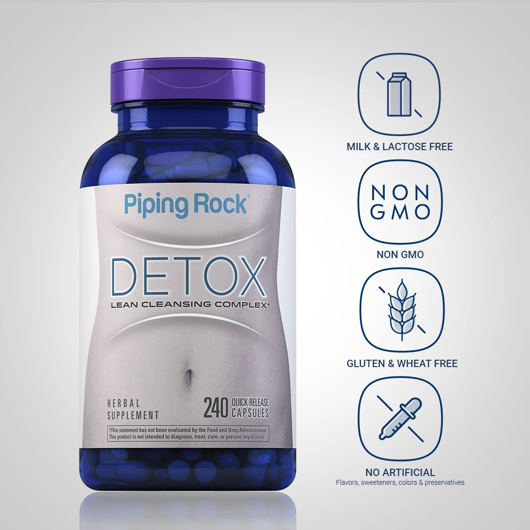 Detox Lean Cleansing Complex, 240 Quick Release Capsules - Image 5