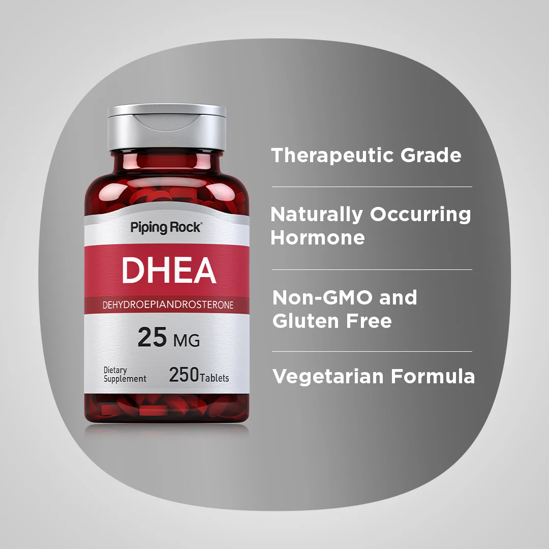 DHEA, 25 mg, 250 Tablets - Image 4