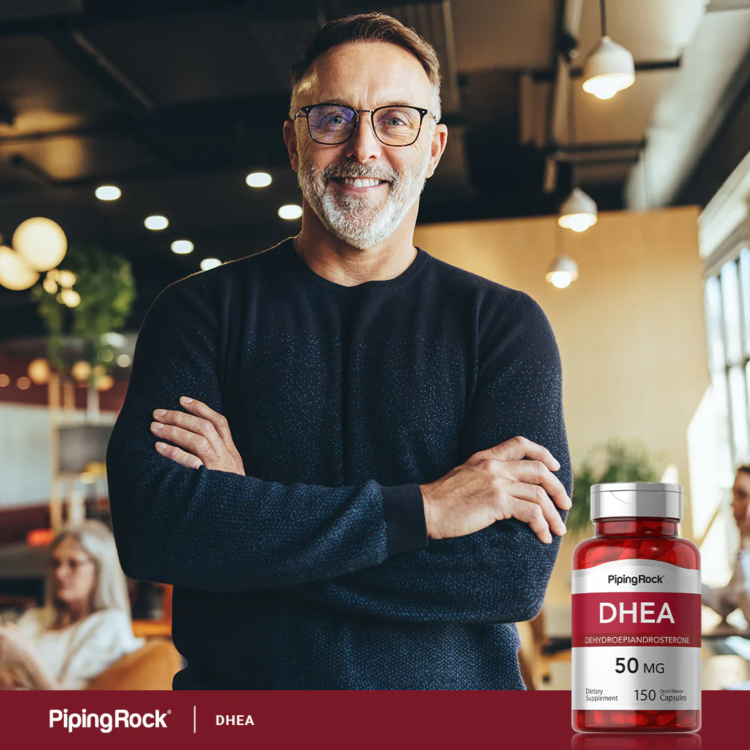 DHEA, 50 mg, 150 Quick Release Capsules, 2  Bottles - Image 7
