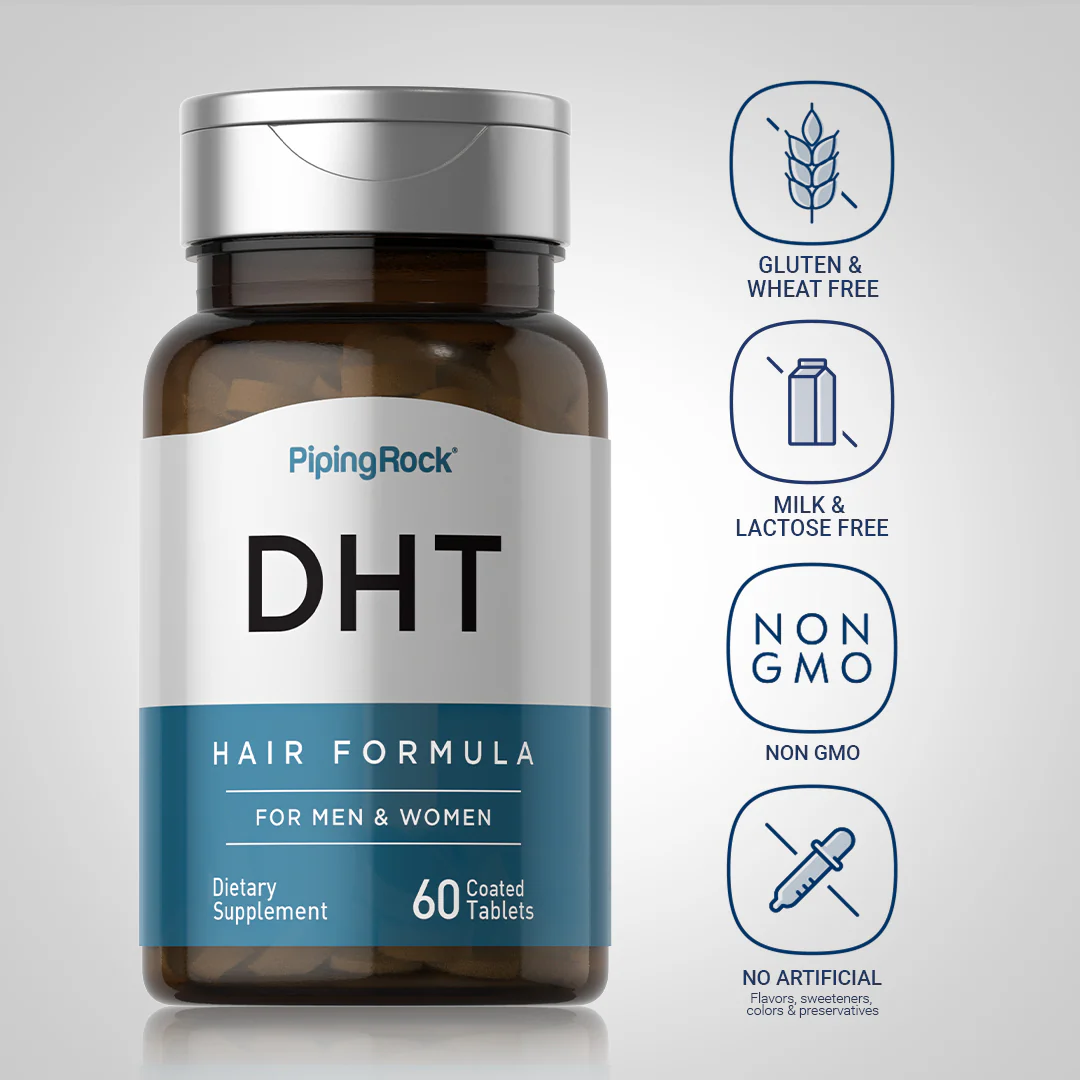 DHT for Men & Women, 60 Coated Tablets - Image 5