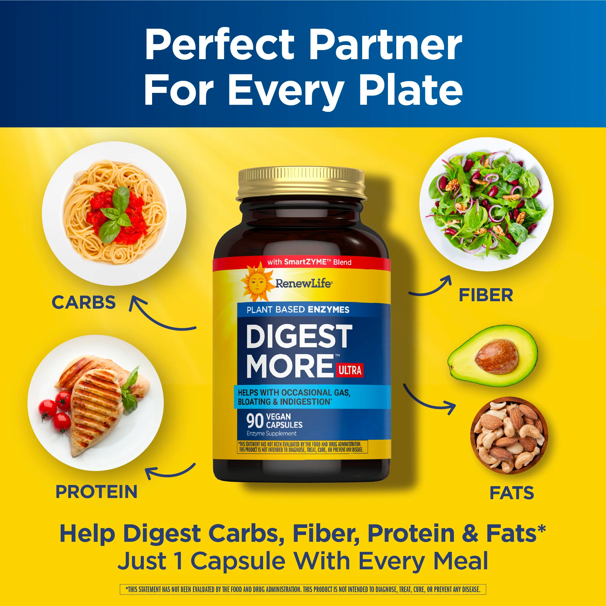 DigestMore Ultra Enzymes, 90 Vegan Capsules - Image 6