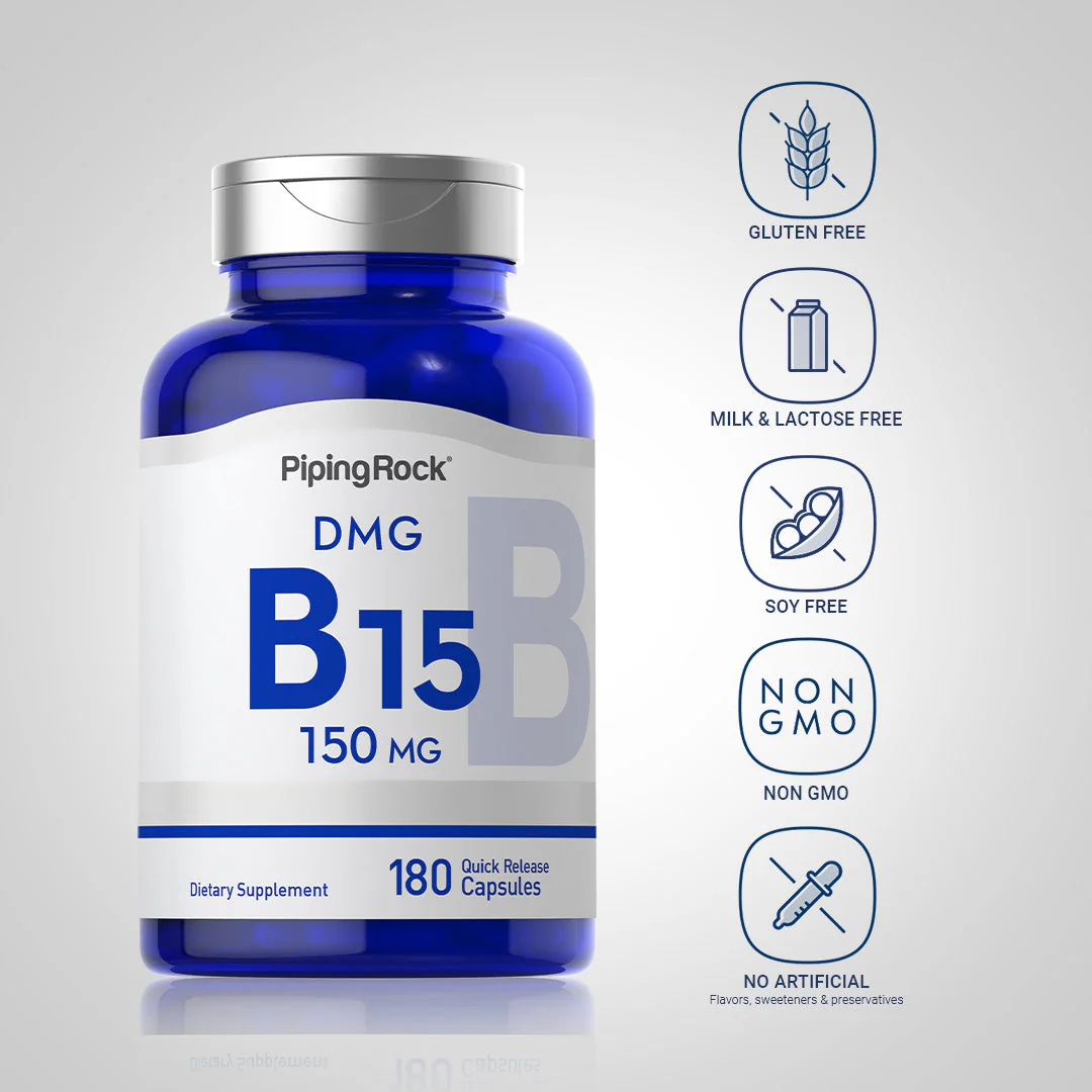 DMG (B-15), 150 mg, 180 Quick Release Capsules - Image 5