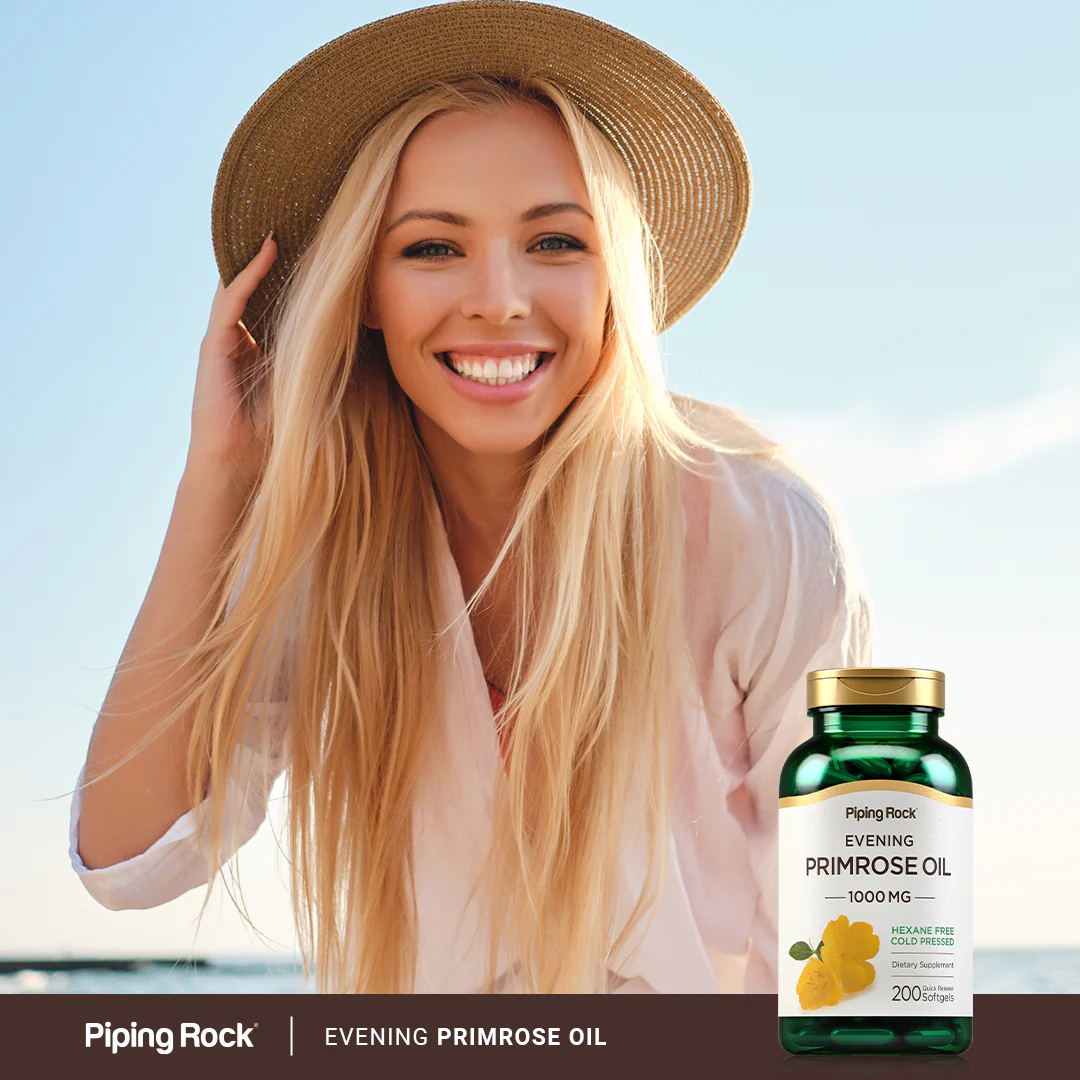 Evening Primrose Oil, 1000 mg, 200 Quick Release Softgels, 2  Bottles - Image 7