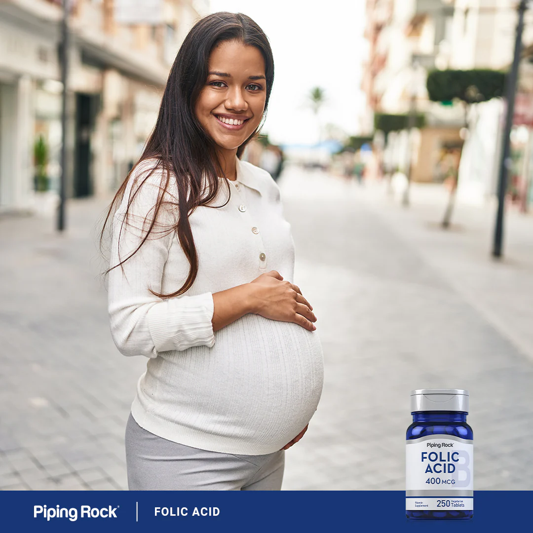 Folic Acid, 400 mcg, 250 Vegetarian Tablets - Image 6