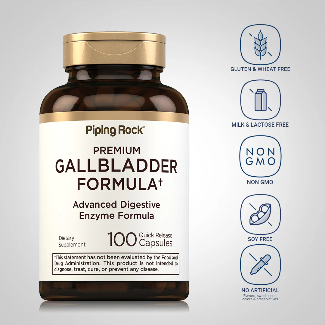 Gallbladder Formula, 100 Quick Release Capsules, 2  Bottles - Image 4