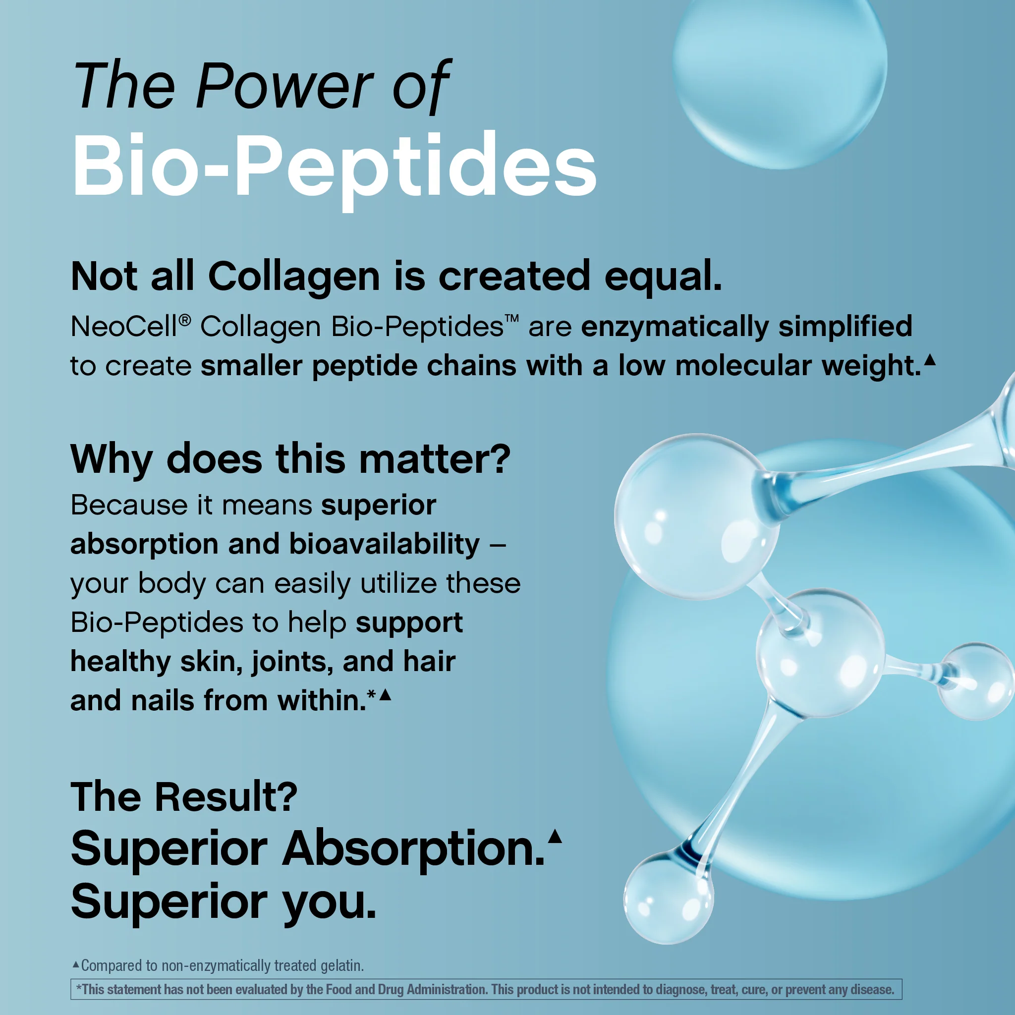 Grassfed Collagen Bio-Peptides, 10 oz (283 g) Powder - Image 3