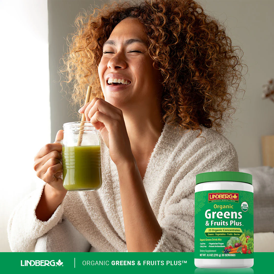 Greens & Fruits Plus Organic, 9.5 oz (270 g) Bottle, 2  Bottles - Image 6