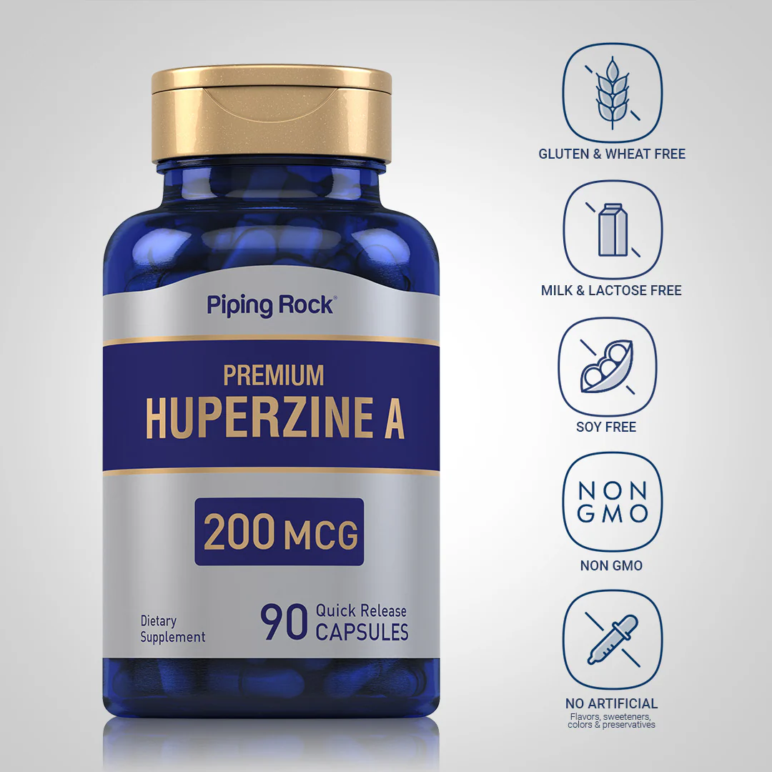 Huperzine A, 200 mcg, 90 Quick Release Capsules - Image 5