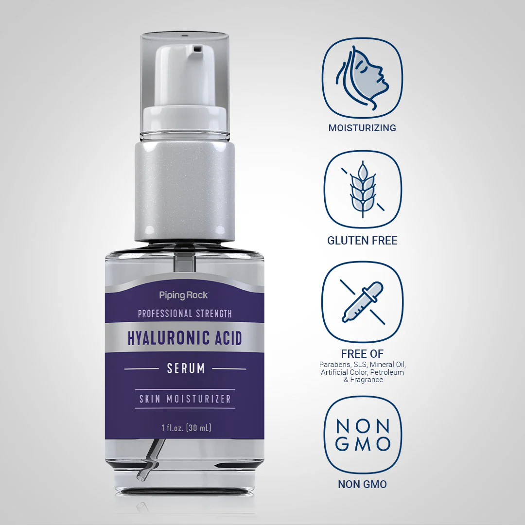 Hyaluronic Acid Serum, 1 fl oz (30 mL) Pump Bottle - Image 4