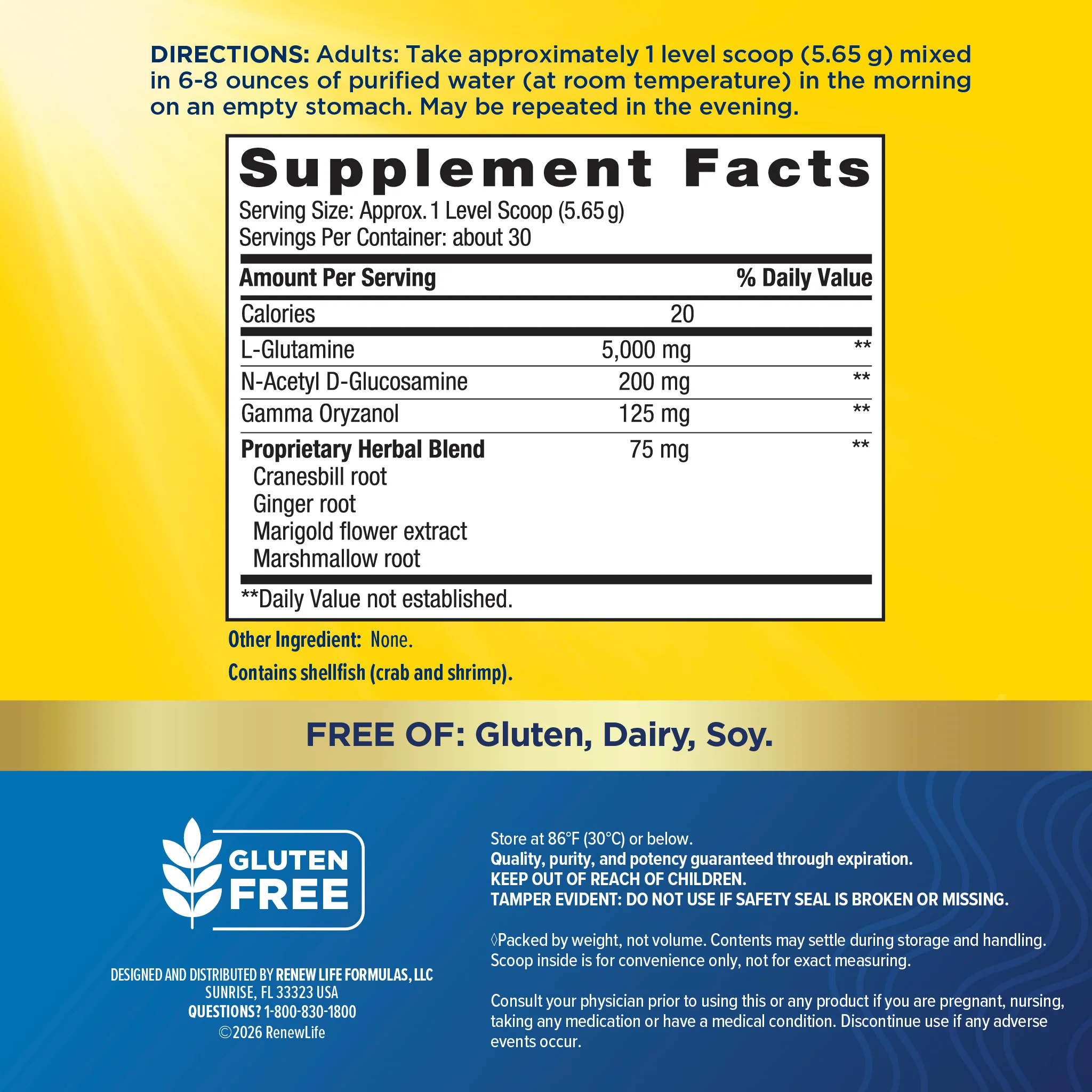 IntestiNew Intestinal Lining Support, 30 Day Supply 6 oz - Image 3