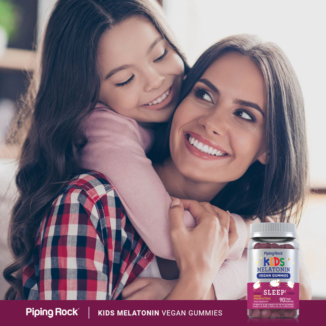 Kids Sleep Melatonin (Cherry), 90 Vegan Gummies - Image 6