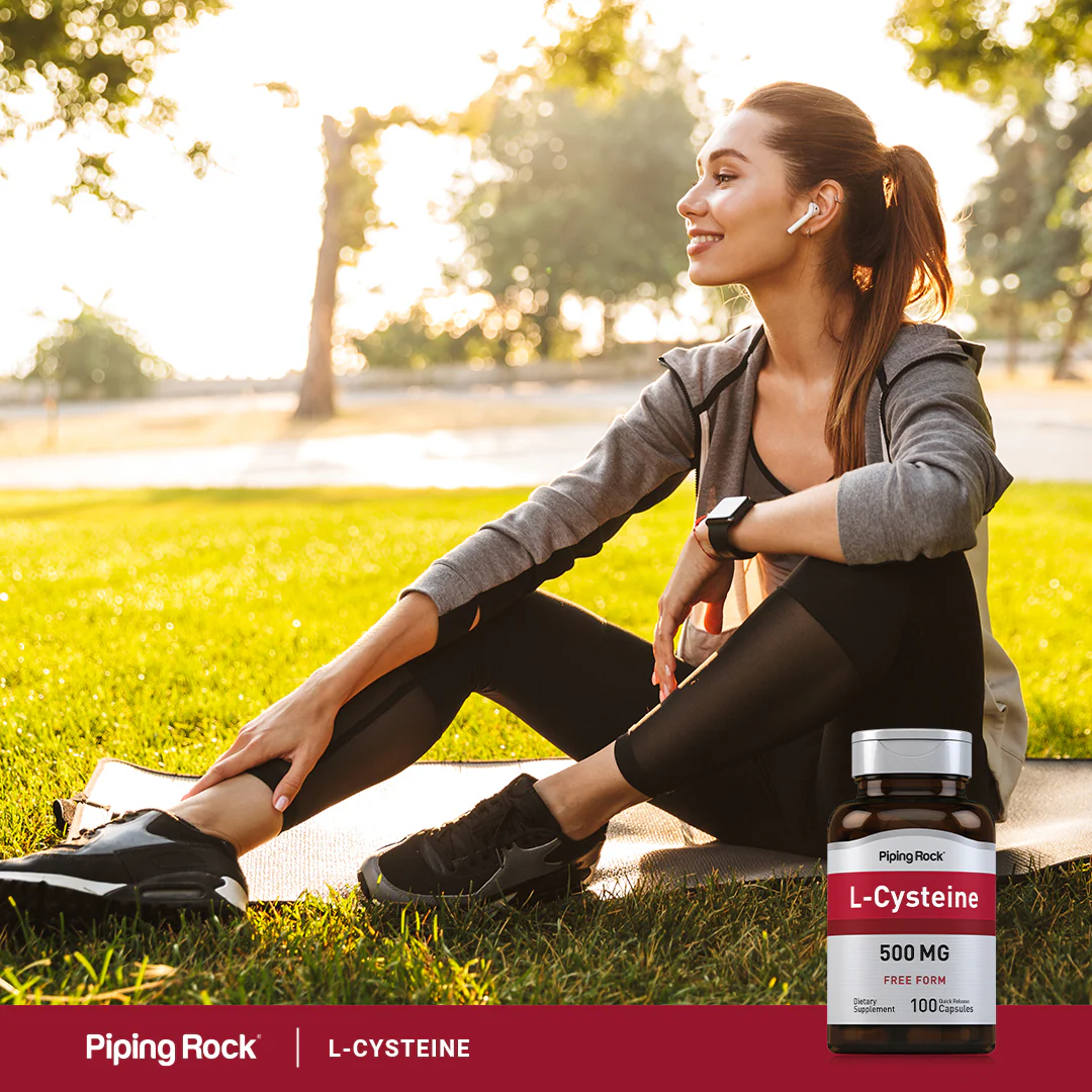L-Cysteine, 500 mg, 100 Quick Release Capsules - Image 7