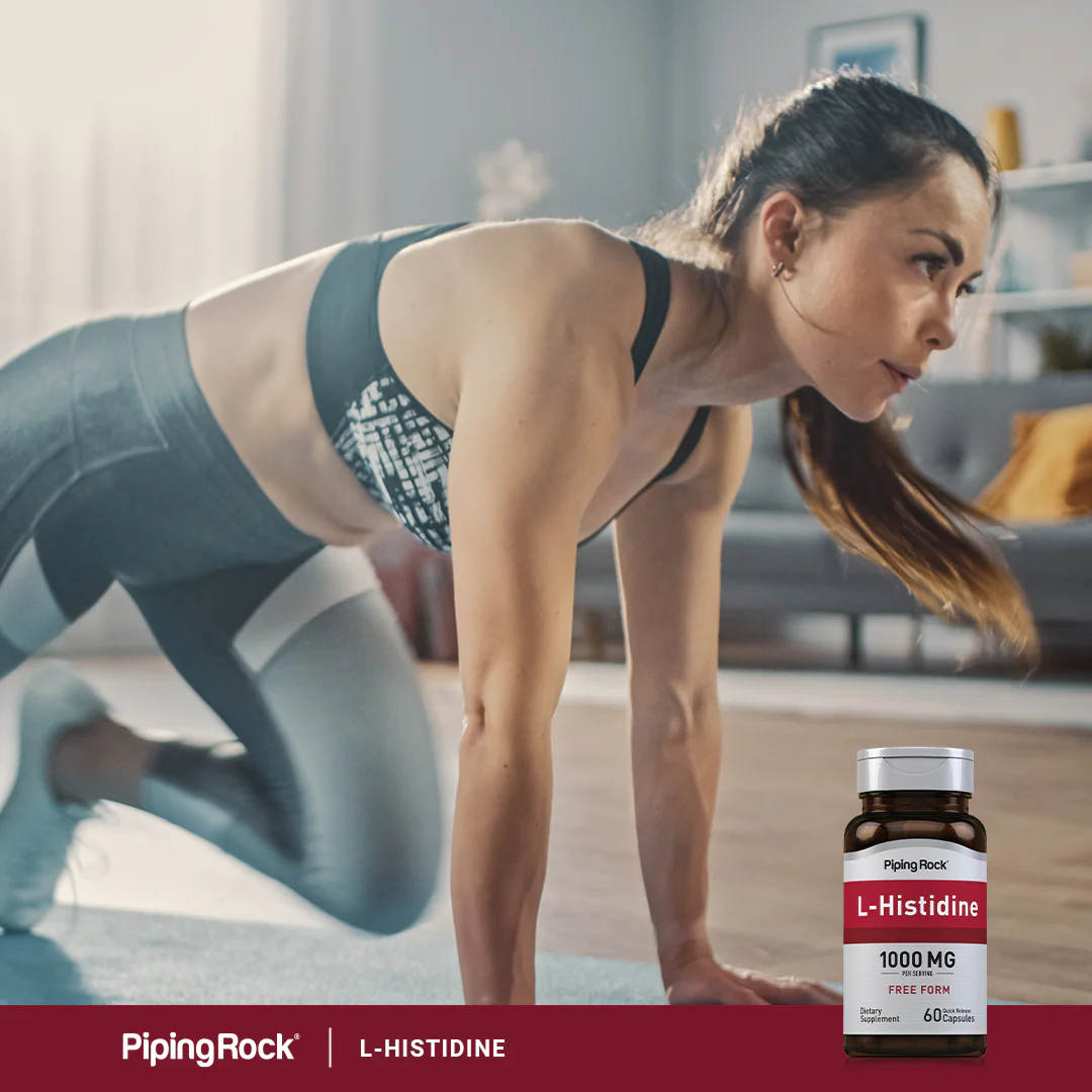 L-Histidine, 1000 mg (per serving), 60 Quick Release Capsules - Image 8