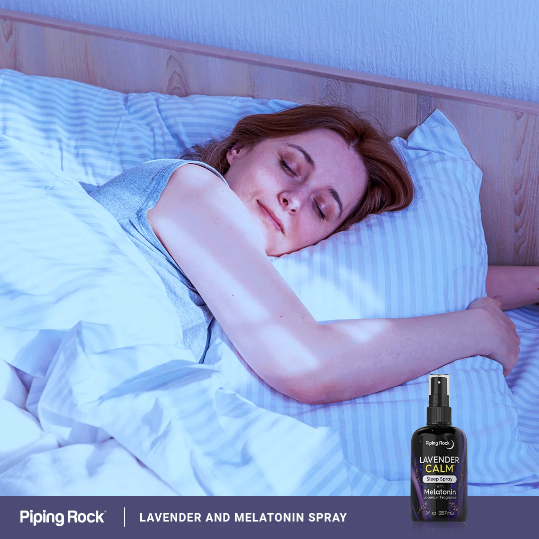 Lavender Calm with Melatonin, 8 fl.oz (237 mL) Spray Bottle - Image 6