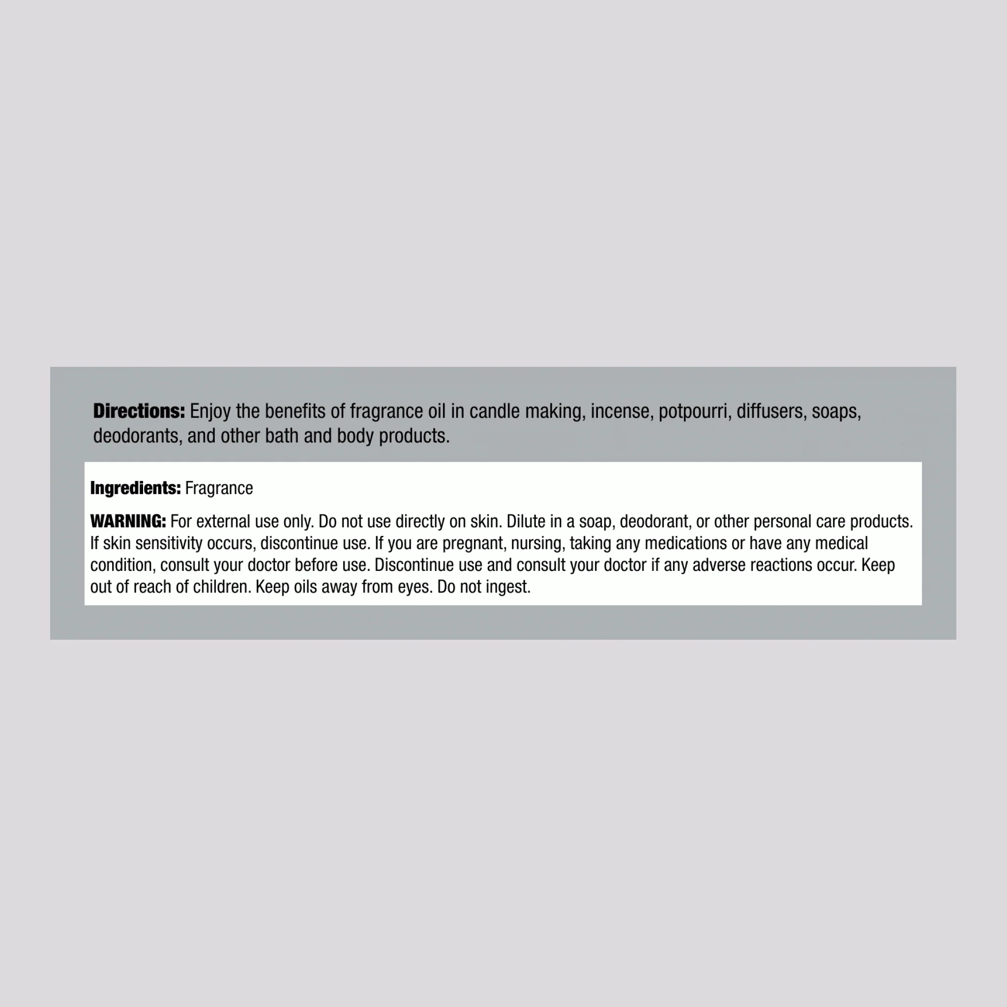 Lavender Chamomile Premium Fragrance Oil, 4 fl oz (118 mL) Dropper Bottle - Image 2