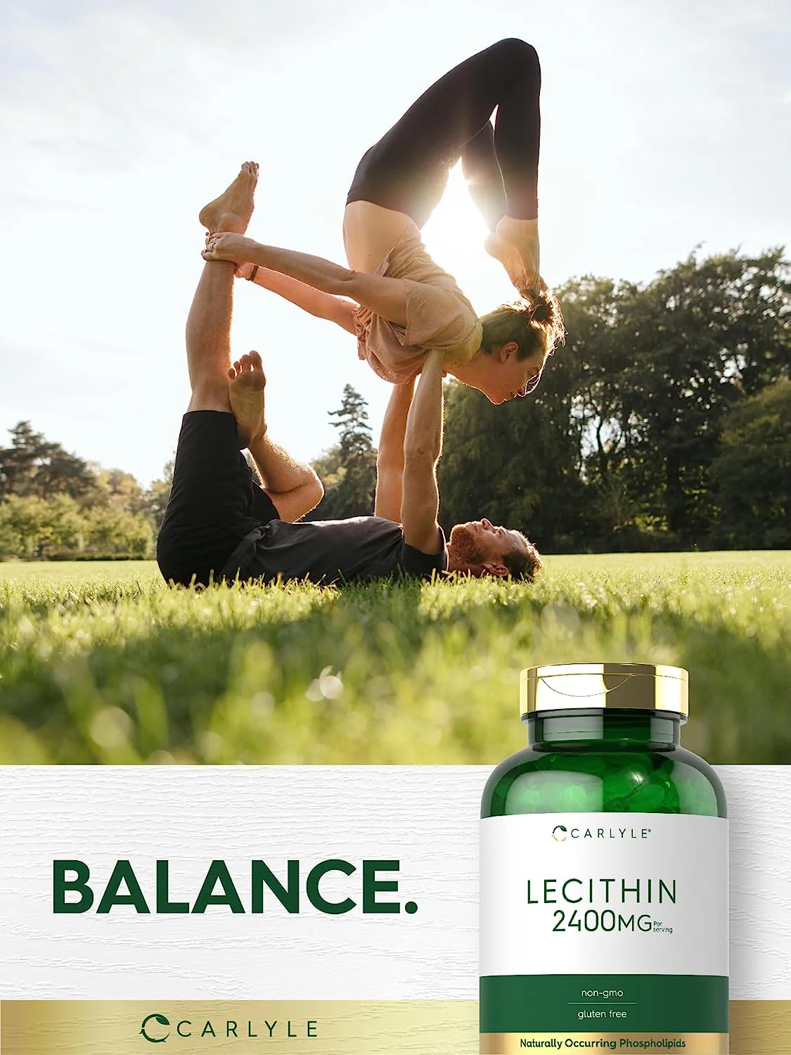 Lecithin - NON GMO, 2400 mg (per serving), 240 Quick Release Softgels - Image 8