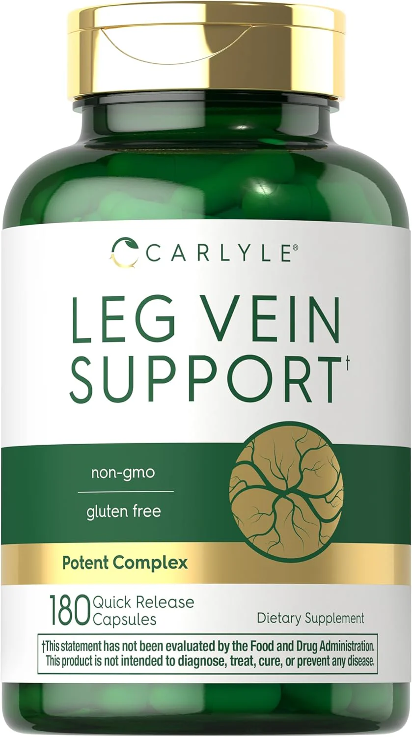 Leg Vein Support, 180 Quick Release Capsules - Image 4