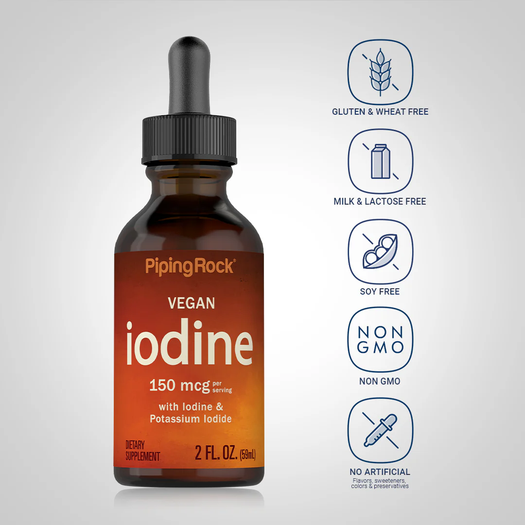 Liquid Iodine, 2 fl oz (59 mL) Dropper Bottle - Image 4