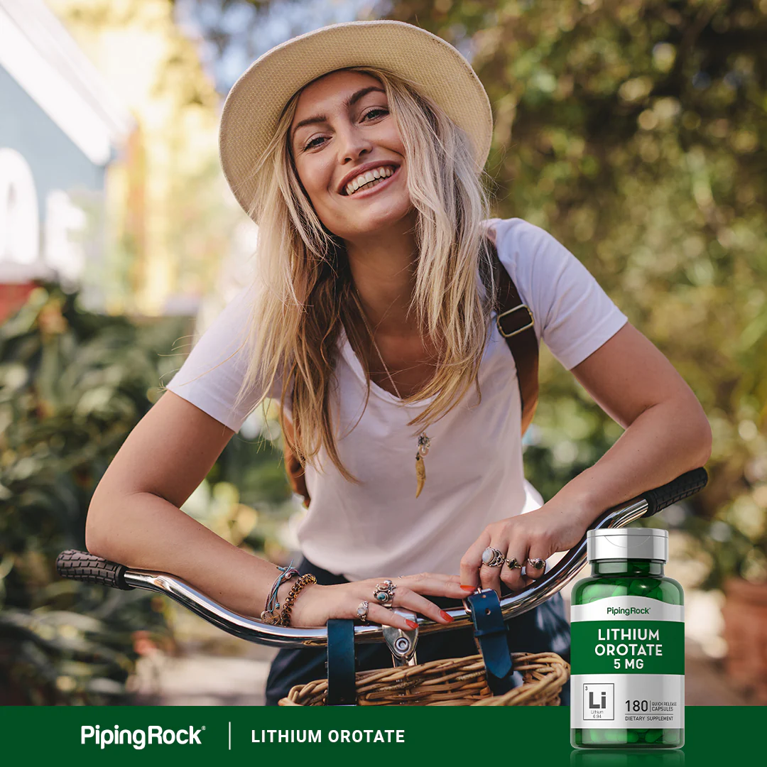Lithium Orotate, 5 mg, 180 Quick Release Capsules - Image 7