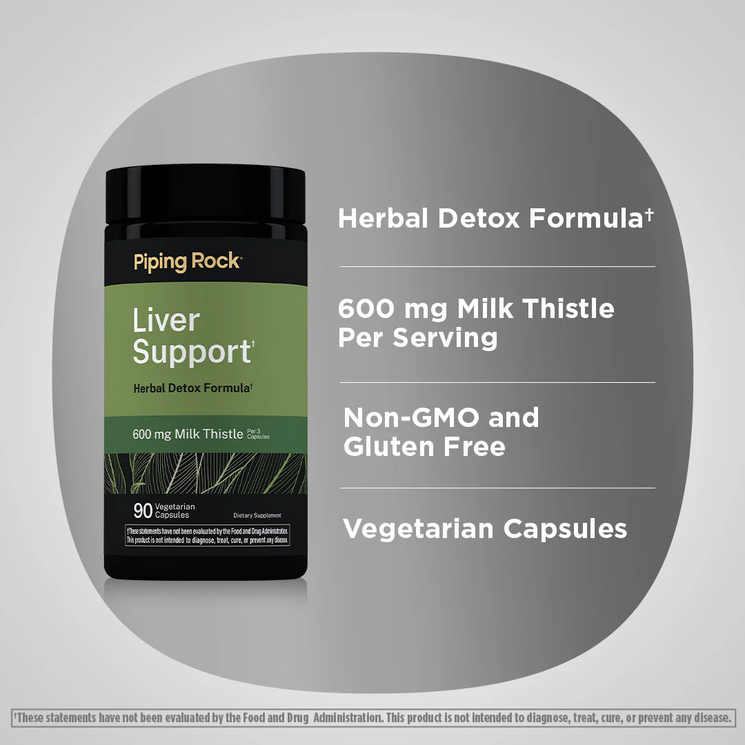 Liver Support, 90 Vegetarian Capsules - Image 3