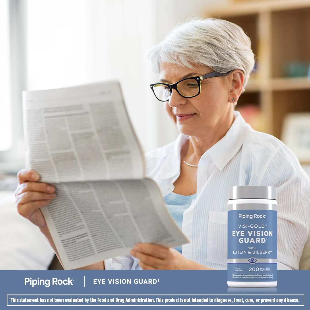 Lutein Bilberry Eye Vision Guard + Zeaxanthin, 200 Quick Release Softgels - Image 6